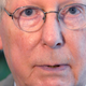 Kentucky Sen. Mitch McConnell speaks with reporters following his speech to the monthly meeting of the Rotary Club, Tuesday, May 26, 2015, in Elizabethtown Ky.